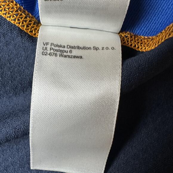 The North Face Pullover Mens XL Blue VaporWick Quarter Zip Long Sleeve Athletic - Picture 10 of 11